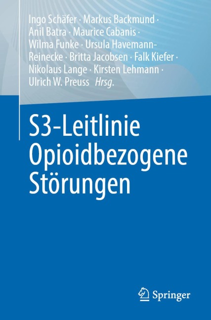 S3-Leitlinie Opioidbezogene Störungen - 