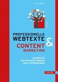 Cover-Bild zum Titel 'Professionelle Webtexte & Content Marketing' von 'Michael Firnkes'