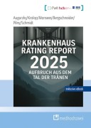 Cover-Bild zum Titel 'Krankenhaus Rating Report 2025' von 'Boris Augurzky, Christoph M. Schmidt, Adam Pilny, Sebastian Krolop, Johannes Hollenbach'