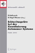 Cover-Bild zum Titel 'Echtzeitaspekte bei der Koordinierung Autonomer Systeme' von ''