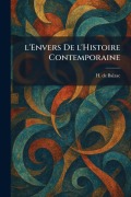 Cover-Bild zum Titel 'L'envers de l'histoire contemporaine' von 'H de Balzac'