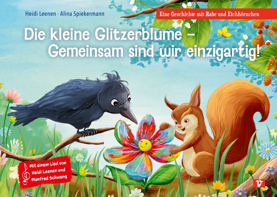 Die kleine Glitzerblume - Heidi Leenen