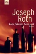 Cover-Bild zum Titel 'Das falsche Gewicht' von 'Joseph Roth'
