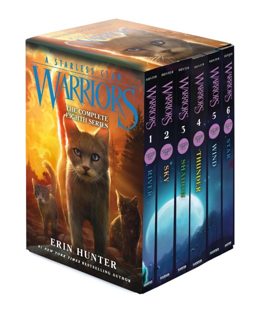 Warriors: A Starless Clan Box Set: Volumes 1 to 6 - Erin Hunter