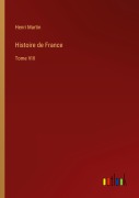 Cover-Bild zum Titel 'Histoire de France' von 'Henri Martin'