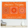 Mandala Trilogien (hochwertiger Premium Wandkalender 2024 DIN A2 quer), Kunstdruck in Hochglanz - Christine Bässler