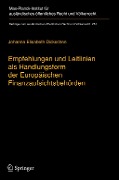 Cover-Bild zum Titel 'Empfehlungen und Leitlinien als Handlungsform der Europäischen Finanzaufsichtsbehörden' von 'Johanna Elisabeth Dickschen'