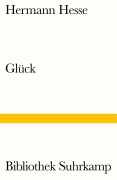 Cover-Bild zum Titel 'Glück' von 'Hermann Hesse'