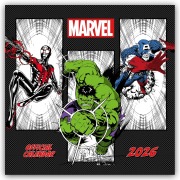 Cover-Bild zum Titel 'Marvel Comics - Offizieller Kalender 2026' von 'Danilo Promotion Ltd'