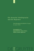 Cover-Bild zum Titel 'Die deutsche Schriftsprache und die Regionen' von ''