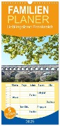 Familienplaner 2025 - Lieblingsland Frankreich mit 5 Spalten (Wandkalender, 21 x 45 cm) CALVENDO - Flori Flori0