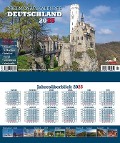 Drei-Monatskalender Deutschland 2025 - Jörg Neubert