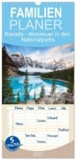 Cover-Bild zum Titel 'Familienplaner 2027 - Kanada - Abenteuer in den Nationalparks mit 5 Spalten (Wandkalender, 21 x 45 cm) CALVENDO' von 'Matteo Colombo'