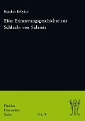 Eine Erinnerungsgeschichte zur Schlacht von Salamis - Katalin Bélyácz