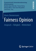 Cover-Bild zum Titel 'Fairness Opinion' von 'Mario Zimmermann'