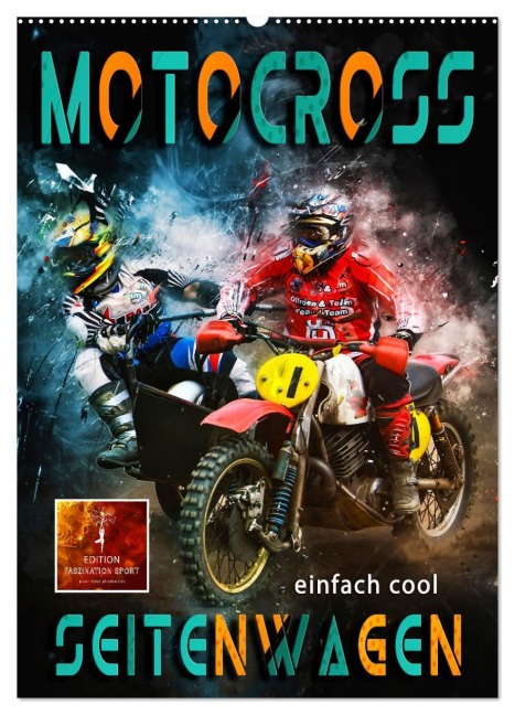Motocross Seitenwagen - einfach cool (Wandkalender 2026 DIN A2 hoch), CALVENDO Monatskalender - Peter Roder
