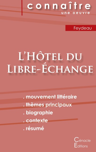 Fiche de lecture L'Hôtel du Libre-Échange (Analyse littéraire de référence et résumé complet) - Georges Feydeau
