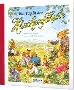 Cover-Bild zum Titel 'Ein Tag in der Häschenschule' von 'Anne Mühlhaus, Rudolf Mühlhaus'