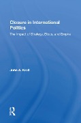 Cover-Bild zum Titel 'Closure In International Politics' von 'John A. Kroll'