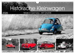 Cover-Bild zum Titel 'Historische Kleinwagen Made in Germany ART GALERIE (Wandkalender 2026 DIN A3 quer), CALVENDO Monatskalender' von 'Ingo Laue'