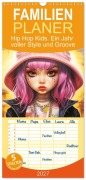 Cover-Bild zum Titel 'Familienplaner 2027 - Hip Hop Kids. Ein Jahr voller Style und Groove mit 5 Spalten (Wandkalender, 21 x 45 cm) CALVENDO' von 'Rose Hurley'