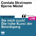 Cover-Bild zum Titel 'Sie mich auch! Über die hohe Kunst der Beleidigung' von 'Bjarne Mädel, Cordula Stratmann'
