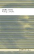 Cover-Bild zum Titel 'Achtzig Gedichte' von 'Georg Trakl'