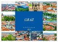 Graz - Ausblick auf die Dachlandschaft (Wandkalender 2025 DIN A3 quer), CALVENDO Monatskalender - Nina Schwarze