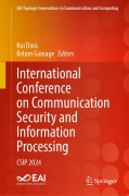 Cover-Bild zum Titel 'International Conference on Communication Security and Information Processing' von ''