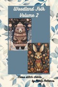 Cover-Bild zum Titel 'Woodland Folk Collection 2 (Woodland Folk Cross Stitch, #2)' von 'Pickle Patterns'