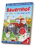 Cover-Bild zum Titel 'Sticker-Übungsbuch - Bauernhof, Natur' von ''
