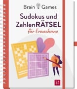 Cover-Bild zum Titel 'Brain Games - Sudokus und Zahlenrätsel für Erwachsene' von 'Martin Simon'