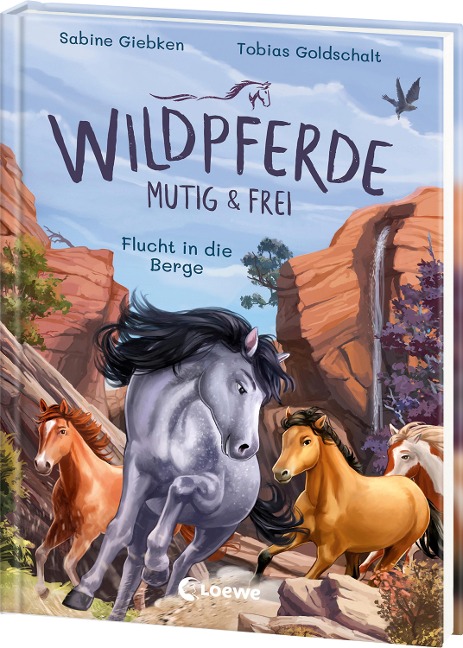 Wildpferde - mutig und frei (Band 3) - Flucht in die Berge - Sabine Giebken