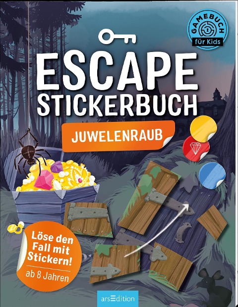 Escape-Stickerbuch - Juwelenraub - Philip Kiefer