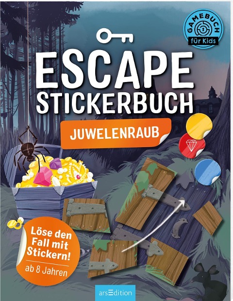 Escape-Stickerbuch - Juwelenraub - Philip Kiefer