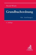 Cover-Bild zum Titel 'Grundbuchordnung für Anfänger' von 'Harald Wilsch'