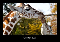 Cover-Bild zum Titel 'Giraffen 2026 Fotokalender DIN A3' von 'Tobias Becker'