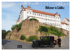 Cover-Bild zum Titel 'Oldtimer in Colditz (Tischkalender 2026 DIN A5 quer), CALVENDO Monatskalender' von 'Thilo Seidel'
