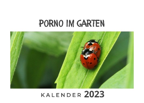 Porno im Garten - Tim Fröhlich