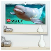 Cover-Bild zum Titel 'Wale. Kolosse der Meere (hochwertiger Premium Wandkalender 2026 DIN A2 quer), Kunstdruck in Hochglanz' von 'Elisabeth Stanzer'