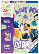Cover-Bild zum Titel 'CreArt, Malen nach Zahlen Kinder Netflix KPop Demon Hunters - LOVE MY GIRLS!' von ''