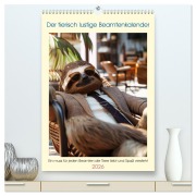 Cover-Bild zum Titel 'Der tierisch lustige Beamtenkalender (hochwertiger Premium Wandkalender 2026 DIN A2 hoch), Kunstdruck in Hochglanz' von 'Peter Rübsamen'