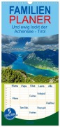 Cover-Bild zum Titel 'Familienplaner 2026 - Und ewig lockt der Achensee - Tirol mit 5 Spalten (Wandkalender, 21 x 45 cm) CALVENDO' von 'Susan Michel'