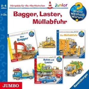 Wieso? Weshalb? Warum?Bagger,Laster,Müllabfuhr - Heinecke/Sprick/Schädtler/Lenz/Meiáner/Kultscher
