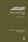 Cover-Bild zum Titel 'Caste and Christianity' von 'Duncan B. Forrester'