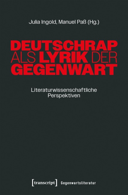 Deutschrap als Lyrik der Gegenwart - 