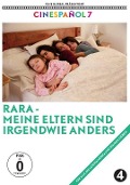 Cover-Bild zum Titel 'Rara - Meine Eltern sind irgendwie anders' von 'Pepa San Martín, Alicia Scherson, Ignacio Pérez Marín'
