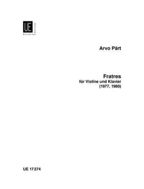 Fratres - Arvo Pärt