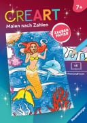 Cover-Bild zum Titel 'CreArt Malen nach Zahlen ab 7 Zauberpapier - Meerjungfrauen' von ''