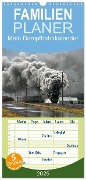 Familienplaner 2025 - Mein Dampfbahnkalender mit 5 Spalten (Wandkalender, 21 x 45 cm) CALVENDO - Günter Franz Müller
